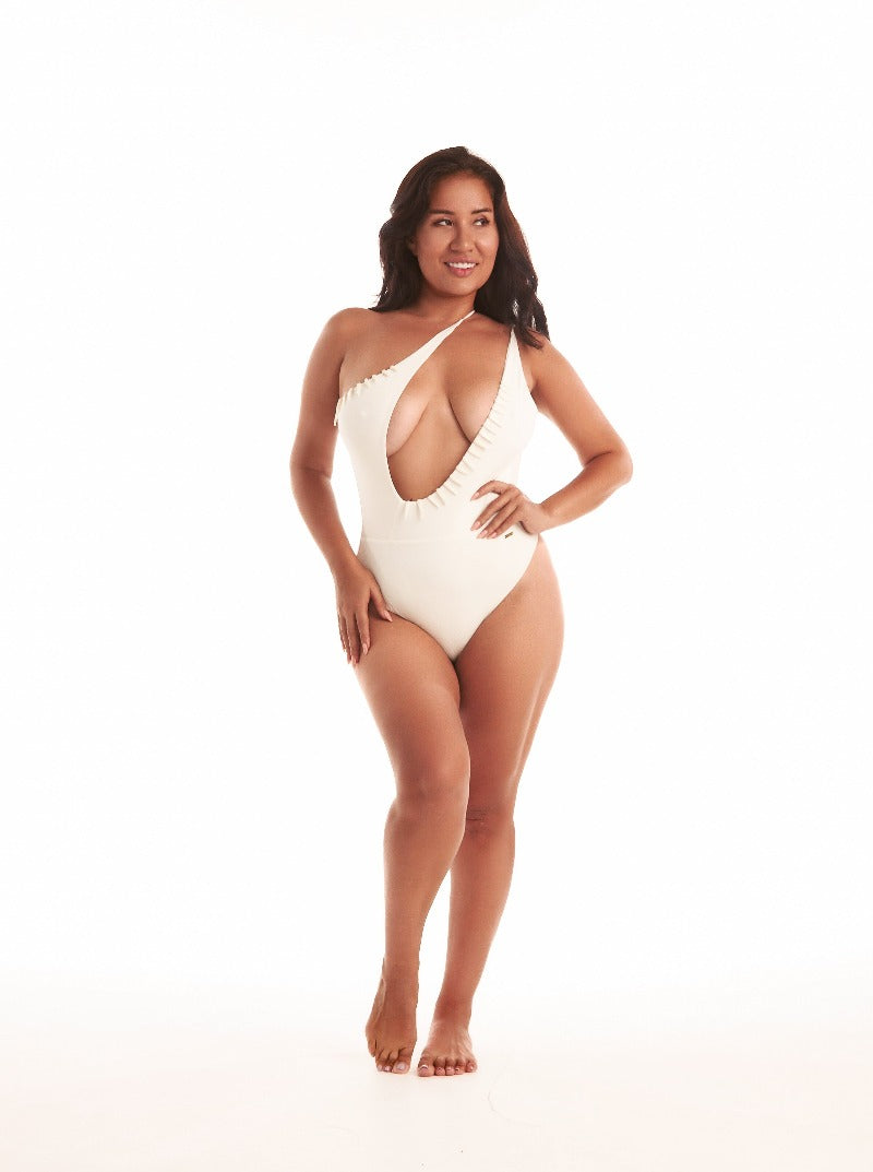 Keisha swimsuit - creamy luxe