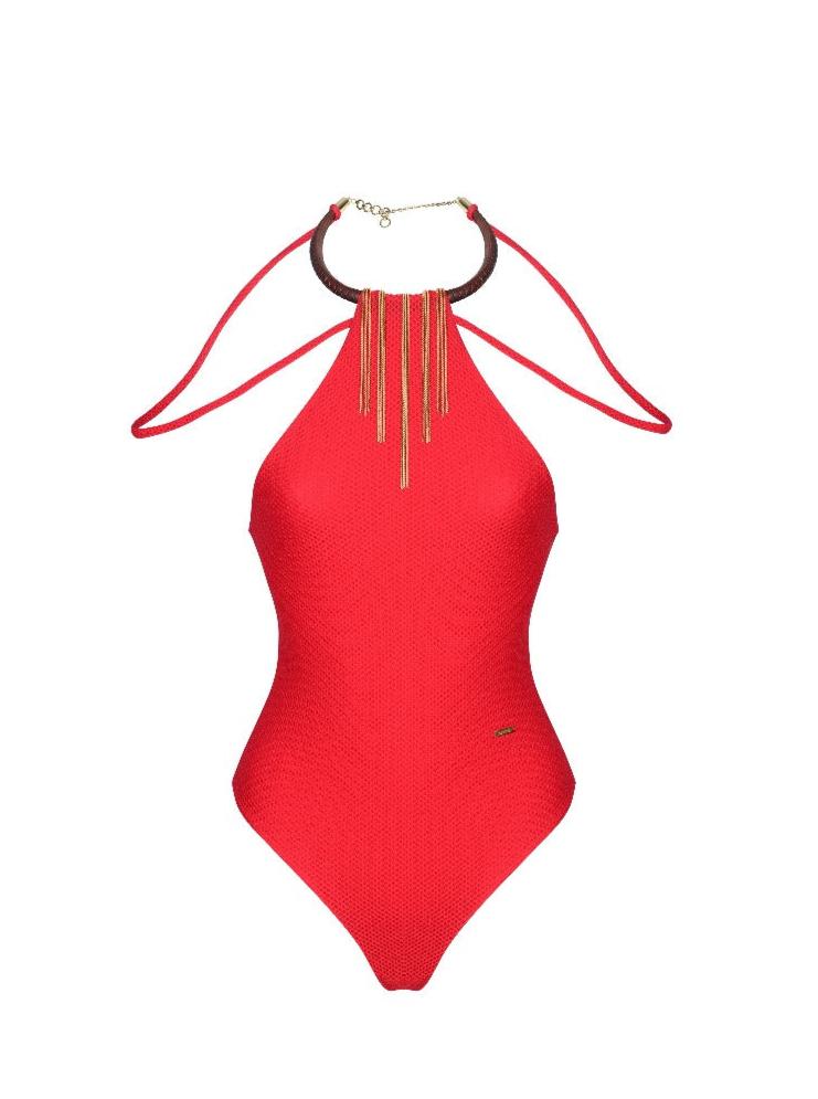 Mira swimsuit - imperial red